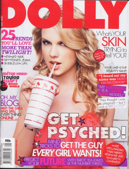 taylor swift magazine pictures. Taylor Swift Dolly Darling