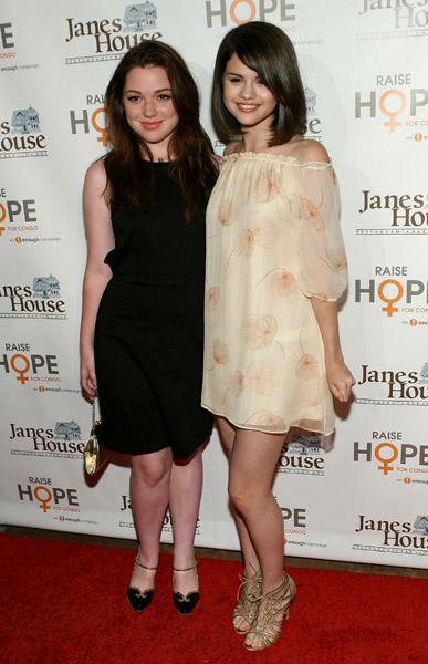 Selena Gomez and Jennifer Stone looked gorgeous at the Kenn Baumann hosted