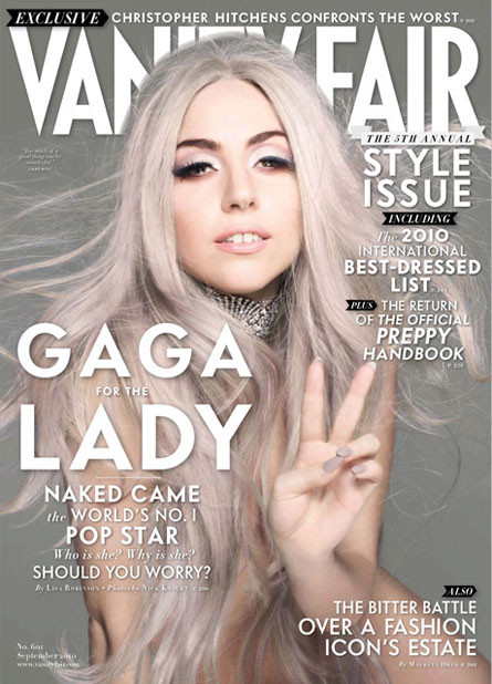 Lady Gaga opened up to Vanity Fair magazine on her “occasional” drug use.